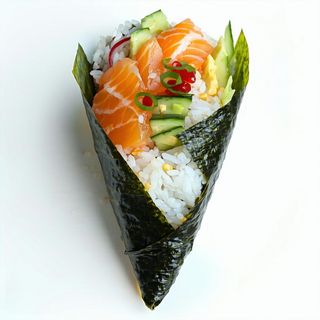 070 Temaki Sesamo spicy ebiten