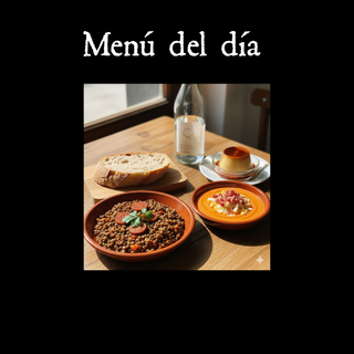 Menú del día 