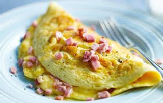 Omelette Jambon Fromage