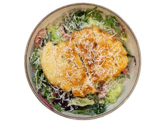 Салат зі шніцелем (250g)