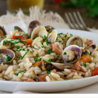 Risotto alla pescatoria senza glurine