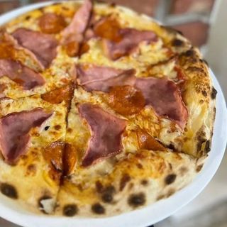 Pizza Salami e Prosciutto 45cm