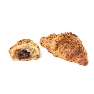 Croissant cu ciocolata si alune 100g
