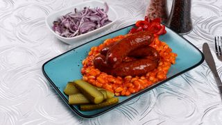 Carnat cu iahnie de fasole