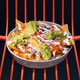 Nachos pico de gallo
