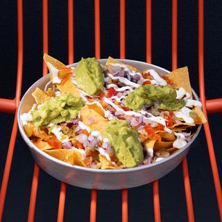Nachos pico de gallo