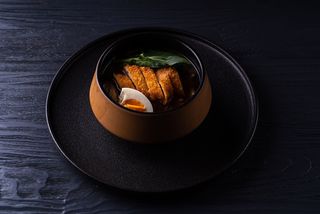 Кацу рамен с курицей 