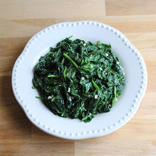 Fried Spinach