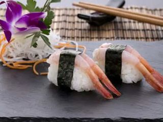 127.Nigiri amaebi 2 pezzi