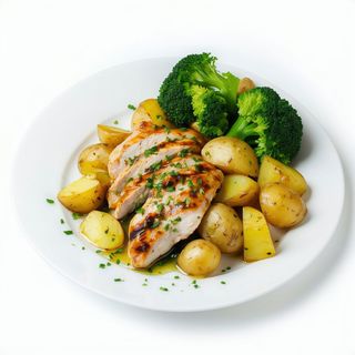 A - Pechuga De Pollo Con Patatas