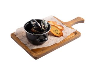 Пряные мидии к пиву 