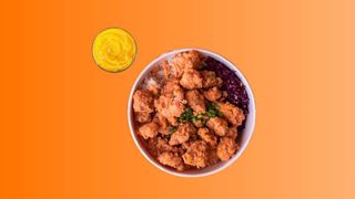 POPCORN CHICKEN z sosem cheese - mayo