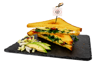 Tramezzino avo e pomo rustico