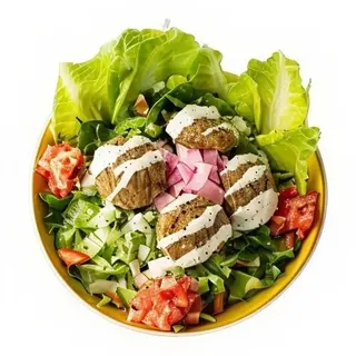 Ensalada falafel