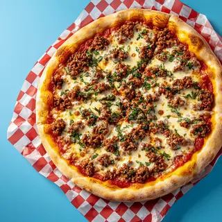 Pizza Au Viande Hachée