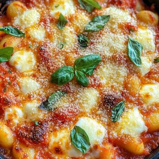 Gnocchi Caprese