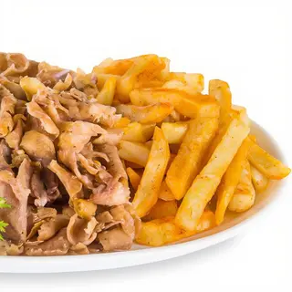 Ración De Carne Con Patatas Doble