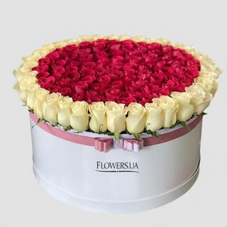 Квіти в коробці"Ніжна принцеса"