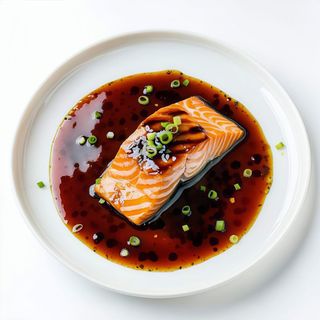 Salmón Teriyaki