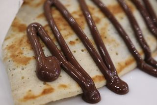 Focaccia con Nutella