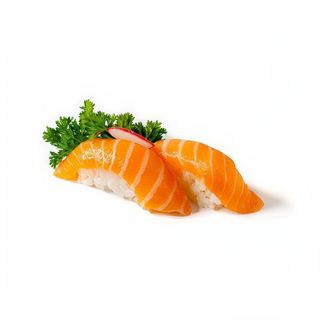 111.- Nigiri Salmón (2 Pzs.)