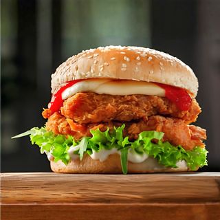 Chicken Cheese Burger