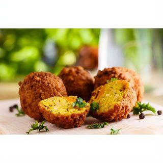 Falafel, Plato Con Arroz