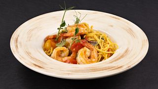 Паста със скариди