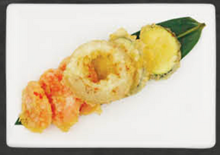 Verdure miste in tempura