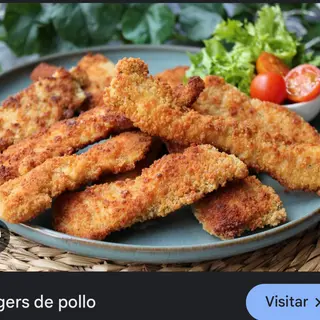 Plato Tiras De Pollo (4 Uds.)