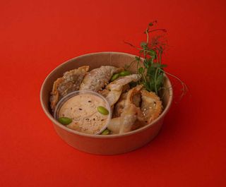 6 x Smażone Gyoza z grzybami shitake