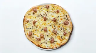 Pizza cremosa