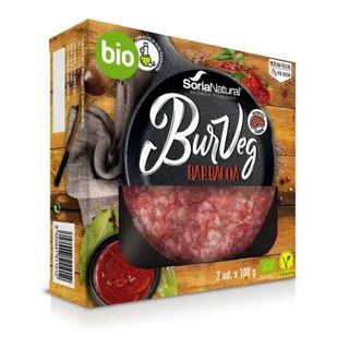 Burveg Barbacoa Ecológico Soria Natural sin Lactosa 2X100 G