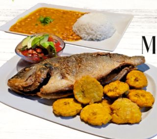 Arroz Con Menestra Y Dorada