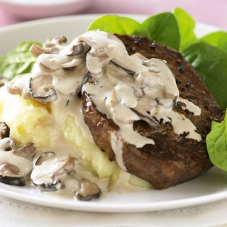 Mushroom steak