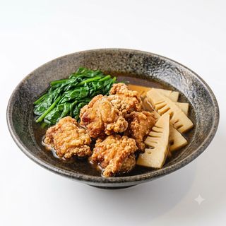 Ramen con Karaage (Pollo Crujiente)