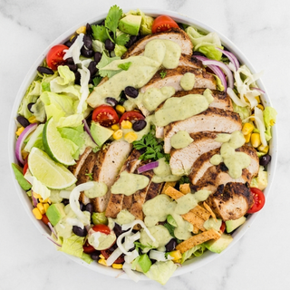Southwest Chicken Salad With Avocado Dressing