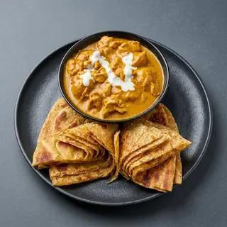 Coconut Chicken Curry 2 Chapatis