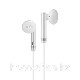 Проводные наушники M22 Hoco Spirited Rhyme wired earphones, white Подр