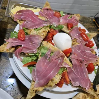 Focaccia burrata integrale