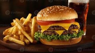 Hamburger best Royal e patatine