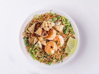 Смажений рис з  морепродуктами