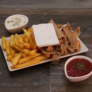 Ración De Snack Especial Con Queso (Mediano)