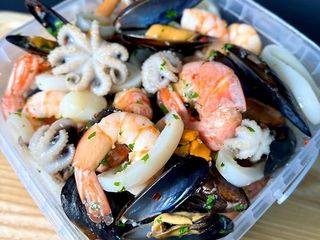 Мікс морепродуктів Соус Вершково-пармезановий  (1100г)