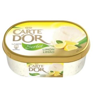 Helado Sorbete de Limón Carte D'Or Tarrina 1000 Ml.
