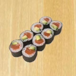 Hosomaki Manga Coberto de Salmão 8 peças