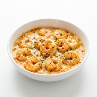 Cheesy Chilli Prawns