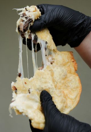 Kurczak z pieczarkami i mozzarellą