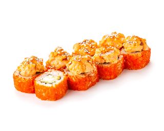 Запечённый с лососем