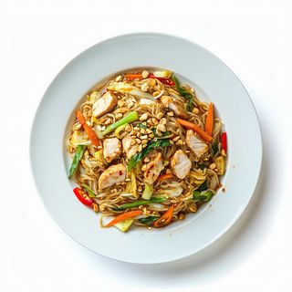 Pad Thai z kurczakiem